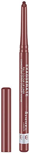 Rimmel London Exaggerate Automatic Lipliner. Perfilador de Labios Tono 018 Addiction - 0.25 gr