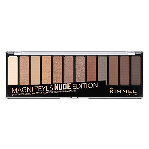 Rimmel London Magnifeyes Palette Nude Edition Paleta de Sombras Tono 1 - 14.16 gr