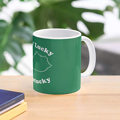 Rock Triple School Guitar Jack Racing of Black Crown Kentucky Derby Horse La Mejor Taza de café de cerámica de mármol Blanco de 11 oz