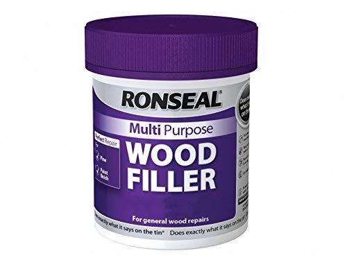 Ronseal RSLMPWFW250G - Masilla multiusos para madera (250 g), color blanco