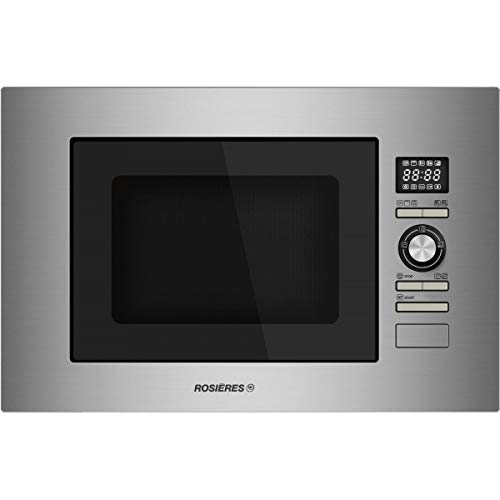 Rosieres RMG28/1IN - Microondas (Integrado, Microondas combinado, 28 L, 900 W, Botones, Acero inoxidable)