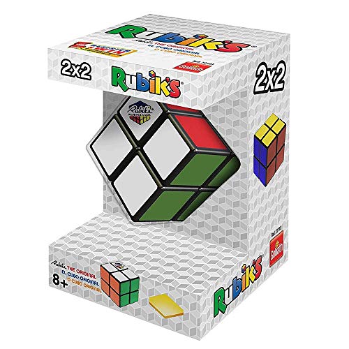 Rubik's Rubik´s 2x2 El Cubo Auténtico, Multicolor, 15.2 x 4.3 x 2.3 (Goliath 72103)