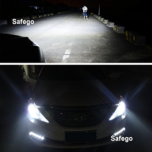 Safego 2X D2S Lámpara de Xenón de Faros Bombilla Hid Xenon Luz Luces de Coche para Coches Blanco Ac 12V 35W 6000K