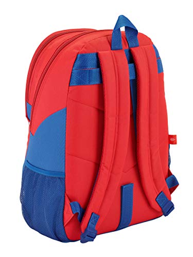 Safta Mochila Escolar Real Sporting De Gijon Oficial 320x160x440mm