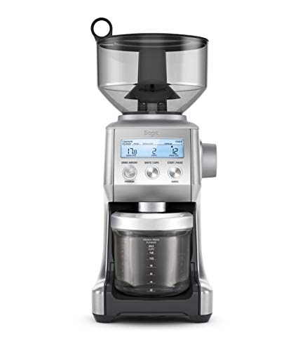 Sage Appliances SCG820BSS4EEU1 Molinillo de café, 165 W, Acero Inoxidable Cepillado, plata