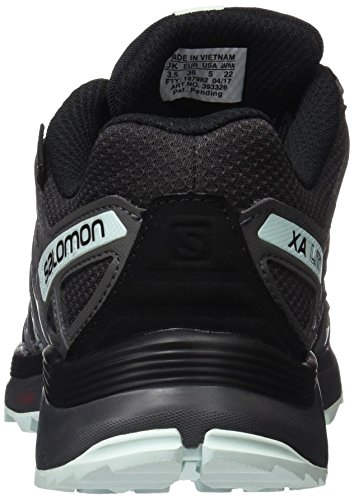 Salomon XA Lite GTX W, Zapatillas de Trail Running para Mujer, Negro/Turquesa (Black/Magnet/Fair Aqua), 38 2/3  EU