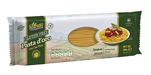 Sam Mills Spaguetti de Maíz sin Gluten - 24 Paquetes de 500 gr - Total: 12000 gr