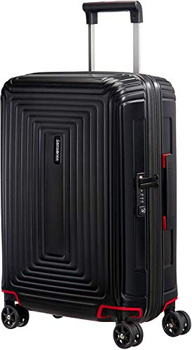 Samsonite Neopulse - Spinner S (Ancho: 20 cm) Equipaje de Mano, 55 cm, 38 L, Negro (Matte Black)