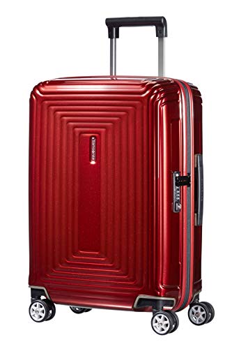 Samsonite Neopulse - Spinner S (Ancho: 20 cm) Equipaje de Mano, 55 cm, 38 L, Rojo (Metallic Red)