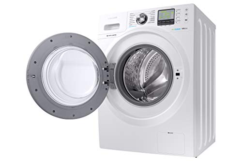 Samsung - Lavasecadora WD80M4A53IW Estándar Serie 6 8kg/4.5kg, A, Carga Frontal, Color Blanco, Tecnología EcoBubble™, Motor Digital Inverter, AirWash, Lavar+Secar 59´