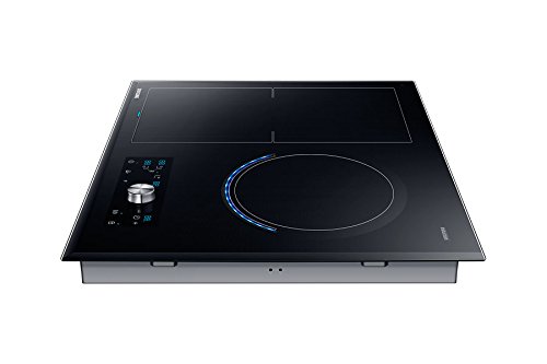 Samsung NZ63J9770EK/EF Integrado Con - Placa (Integrado, Con placa de inducción, Vidrio y cerámica, Negro, 2200 W, 22 cm)