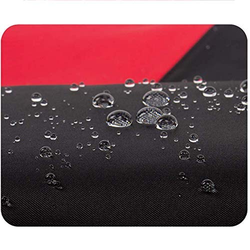 SBDLXY Paraguas de Pesca Anti-tormenta Espeso de Lluvia Alta Densidad Negro Plástico Protector Solar Aleación de Aluminio/Paraguas Universal/Levantamiento de Promesa/Diseño de Doble Capa/TR