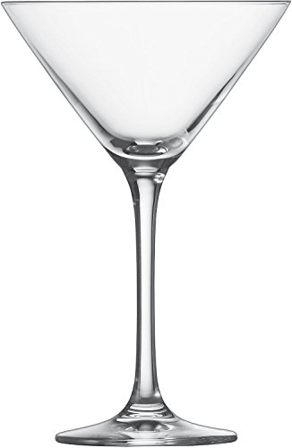 Schott Zwiesel 109398 Classico Martini Set, vidrio, cristal transparente, 11.7 x 11.7 x 17.9 cm, 6 unidades