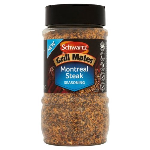 Schwartz Grill Mates Montreal Steak condimento - 370gm