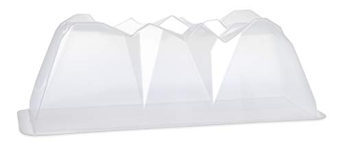 ScrapCooking 1920 Molde Tronco montaña PVC Blanco 27 x 9 x 9 cm