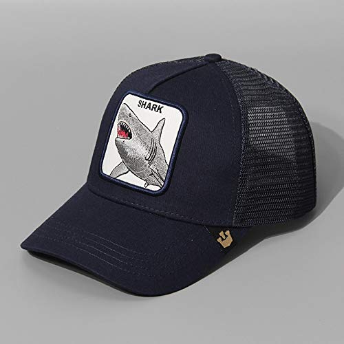 sdssup Europa y los Estados Unidos Marea la Serie Animal de la Marca con el Mismo Gorra de béisbol Gorra Neta Tapa Neta Comercio Exterior explosiones Gorra de béisbol tiburón Ajustable