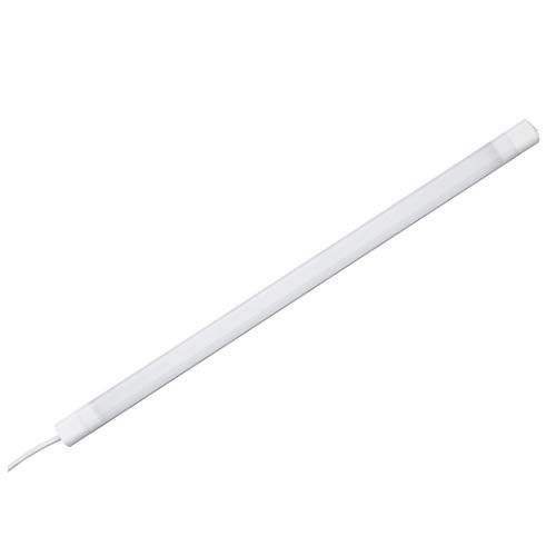 SEBSON® LED bajo mueble 50cm, Tiras de luz con enchufe e interruptor, blanco neutro 4000K, 4W Equivale de 25W, 700 Lumen, 230V, IP20, 24x13x500mm