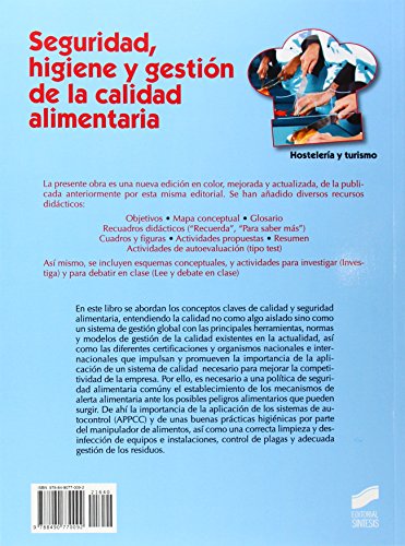 Seguridad, higiene y gestión de la calidad alimentaria (2.ª edición actualizada): 40 (Hostelería y Turismo)