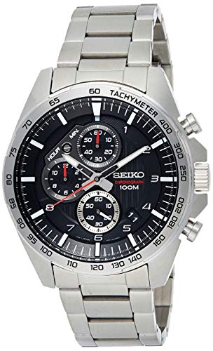 Seiko Reloj Cronógrafo para Hombre de Cuarzo con Correa en Acero Inoxidable SSB319P1