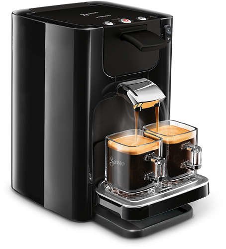 Senseo Quadrante HD7866/61 - Cafetera (Independiente, Máquina de café en cápsulas, 1,2 L, Dosis de café, 1450 W, Negro)