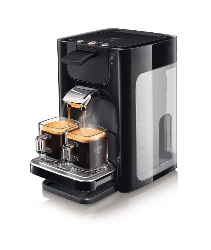 Senseo Quadrante HD7866/61 - Cafetera (Independiente, Máquina de café en cápsulas, 1,2 L, Dosis de café, 1450 W, Negro)