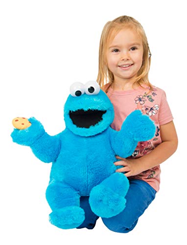 Sesame Street Talking Me Hungry Cookie Monster Suave muñeco de Peluche de Juguete