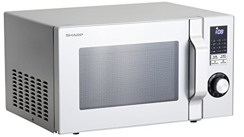 Sharp R-744 S Plata microonda con Grill