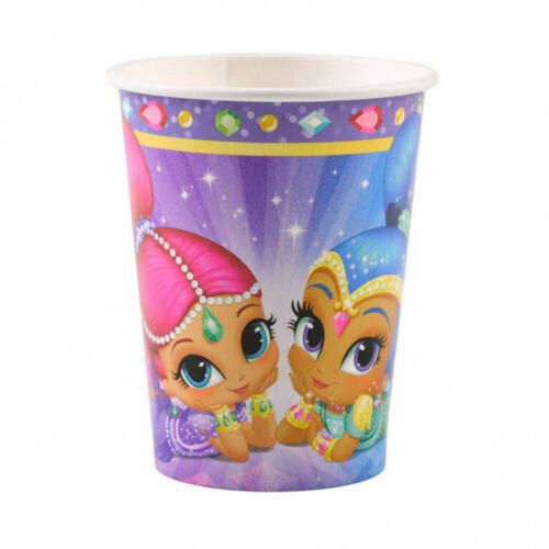 Shimmer and Shine Kit - 5 C Decoraciones de Fiesta de cumpleaños con pompas de jabón