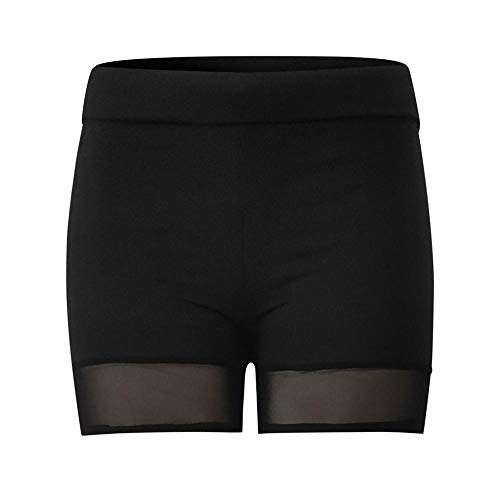 Shorts Mujer Verano para Mujer, Color Sólido, Alta Elasticidad, Gimnasio, Activo, Gran Oferta, Fregadero, Cintura Media, Panta