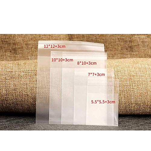 Shuny 600PCS Bolsa de plastico transparente,Bolsas de Celofán,Bolsas de Transparente Plastico Pequeñas OPP,para Regalo Piruleta Chocolate Caramelo Cello