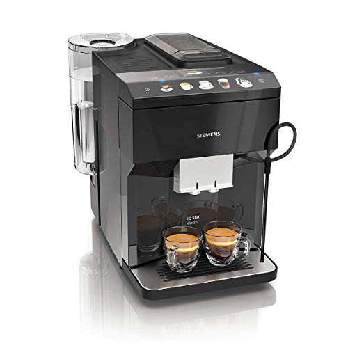 Siemens TP503R09 Cafetera espresso superautomática, EQ.500, Negro, 1500 W, 1.7 litros, Plástico