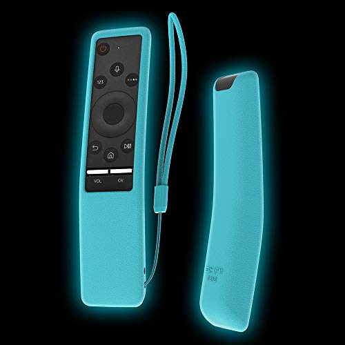 SIKAI CASE Glow in Dark - Funda Compatible con Samsung BN59-01274A BN59-01292A BN59-01259B BN59-01242A Remote Control, Anti-Lost Carcasa Resistente a los Golpes Protectora - BLU