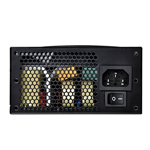 SilverStone SST-SX800-LTI - Strider SFX-L Series, Fuente de alimentación 800W 80 Plus Titanio, Baja sonoridad 120mm, 100% Modular