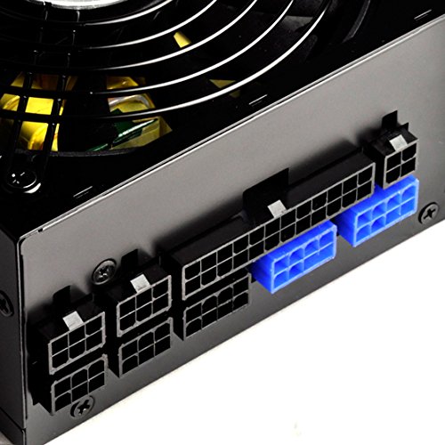 SilverStone SST-SX800-LTI - Strider SFX-L Series, Fuente de alimentación 800W 80 Plus Titanio, Baja sonoridad 120mm, 100% Modular