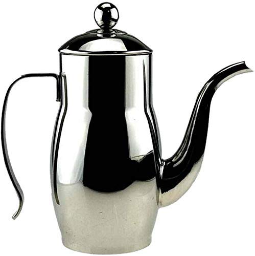 Simple y Noble XHCFH Acero Inoxidable Tetera de la Caldera del Agua de la Jarra Cafetera Home Hotel 1.5L / 2L - Plata, 1.5L (Size : 2L)