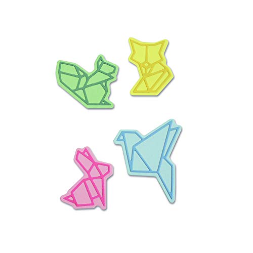 Sizzix Thinlits Troqueles 8PK Animales de estilo origami