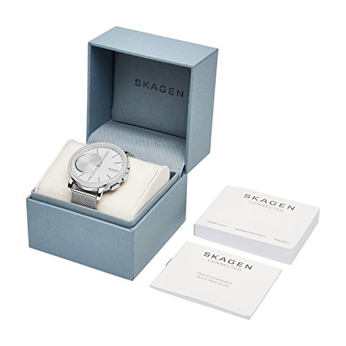 Skagen Reloj Unisex de Analogico con Correa en Chapado en Acero Inoxidable SKT1100