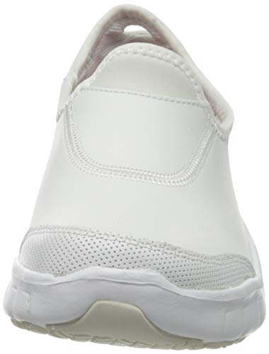 Skechers Sure Track, Zapatos para Profesionales Sanitarios para Mujer, Blanco, 36 2/3 EU