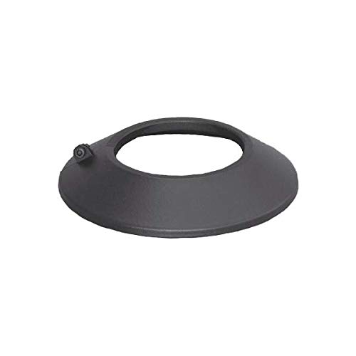 S&M 485602 Embellecedor Esmaltado 850°C-Ø80 Mm para Conduc, Negro