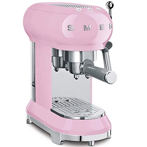 Smeg ECF01PKEU cafetera, Rosa