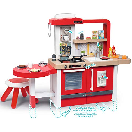 Smoby- Cocina juguete evolutiva, Color rojo (312301) , color/modelo surtido