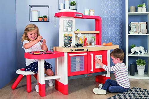 Smoby- Cocina juguete evolutiva, Color rojo (312301) , color/modelo surtido