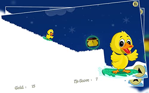 Snowboard Ice Duck : The Winter Cute Animal Fun Fast Race - Free