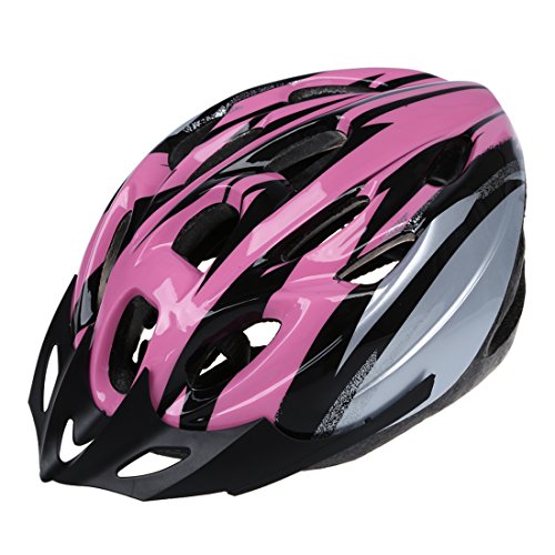 Sodial(R) Casco de Carbono Para Bicicleta con Visera Para Adulto Circunferencia de Cabeza 54-65Cm/ Ancho de Cabeza Bajo 16Cm