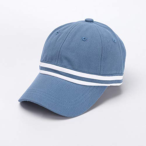 Sombrero para niños Nuevo algodón versión Coreana del Sombrero de Pescador de bebé de Doble Raya Gorra de béisbol para niños y niñas de Tendencia Simple