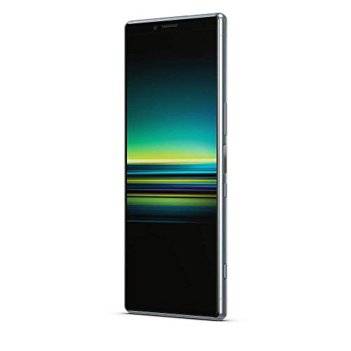 Sony Xperia 1 - Smartphone de 6,5" 4K HDR OLED 21:9 (SD 855, 6 GB de RAM, 128 GB de memoria interna, triple cámara de 12+12+12 MP, Android O, Dual Sim), Color Gris [Versión española] + Micro SD 64GB