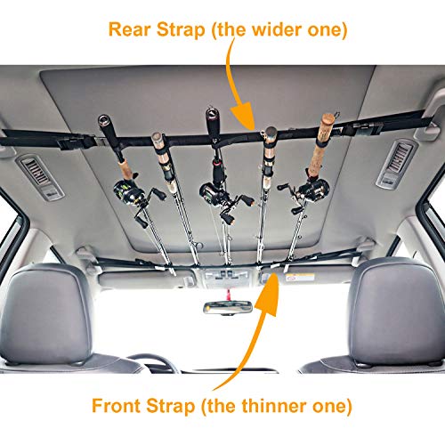 Soporte para caña de pescar para camión, SUV, furgonetas