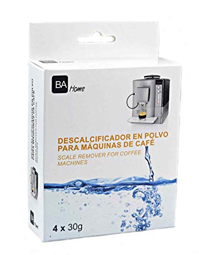 SpareHome Descalcificador para cafeteras automaticas y capsulas: Delonghi, Krups, Siemens, Krups Nesspresso Essenza, Krups Pixie, Bosch, Lavazza, PlayGo, Aircok