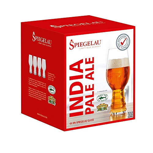 Spiegelau 4991382 Vaso de Cerveza, 4 Gläser