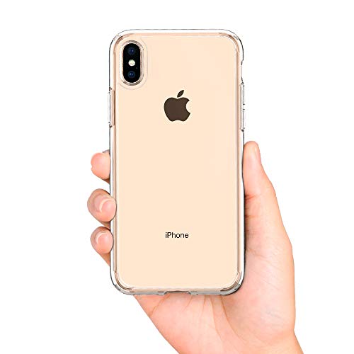 Spigen 057CS22127 Ultra Hybrid Funda para iPhone XS/X - Transparente